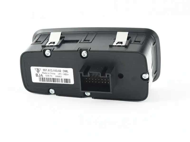 switch for electric windows Matt Black/hi-gloss chrome 99161315302DML