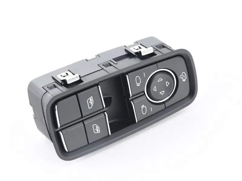 switch for electric windows Matt Black/hi-gloss chrome 99161315502DML