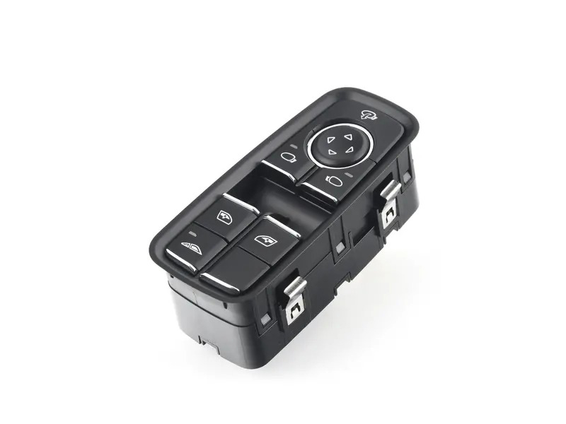 switch for electric windows Matt Black/hi-gloss chrome 99161315702DML