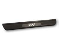 scuff plate - sill panel with inscription Black 99655130303A03