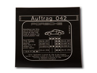 tire pressure label 99670128720