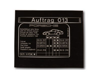 tire pressure label 99670128723