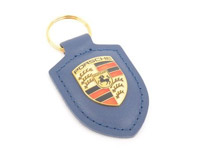 Porsche Crest Keyring, blue WAP0500950E