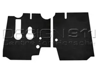 Ensemble de pédales. Porsche 356B (T5) LHD Voitures - 64455106305, 64455106405 - JG.063.05