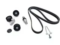 Kit de galet tendeur et courroies de transmission. Porsche Cayenne / Panamera - 94810240323, 94810240322, 94810240321, 94810240300, 94810240375, 7PP903137, 95814527601, 94810211821, 94810226121, 95510225100, 94810211910, 7PP145276, 95510211910, 94810211820, 94810211800
