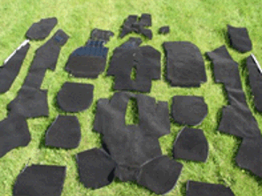 Interior floor carpet set. Porsche 993 1994-98 - 99355660, 99355660RHD