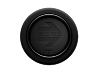 MOMO Standard horn button 2 Contact - Embossed Black Leather Arrow - HOARW10LEABKR, M22135311115