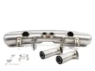 Rennline sports exhaust valved titanium. Porsche 911 - 91111102500, 91111102505, 91111102501 - EX29.28, EX29.23