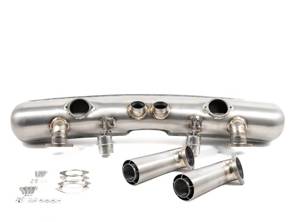 Rennline sports exhaust valved titanium. Porsche 911 - 91111102500, 91111102505, 91111102501 - EX29.28, EX29.23