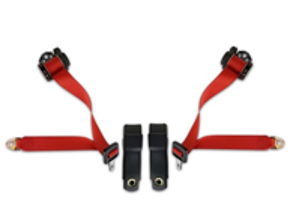 Aufrollbarer 3-Punkt-Automatikgurt hinten Porsche 964 - 964 - SA-50528