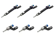 Fuel Injector Engine Kit Upper and Lower. Porsche 957 Cayenne 3.6ltr / 958 Cayenne 3.6ltr - 95560523300, 95560523301, PAB906036D, PAB906036J, 95560523200, 95560523201, PAB906036C, PAB906036H - 805016321601, IWD145, 805016321501, IWD144