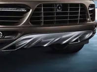 Unterfahrschutz aus Edelstahl (vorne). Porsche Cayenne 958 - 95850583300