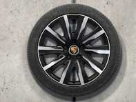 20' Taycan Tequipment Design Alloy Wheels & Winter Tyres Original Porsche - 9J1073600H