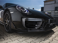TechArt Frontstoßstangengrill Airblades aus Kohlefaser. Porsche 991.2 Turbo - 091.121.197.009G, 091.121.197.009