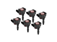 Ignition coil packs (PACK OF 6). Porsche 971 Panamera Plasma Direct - PAC905110, 9589051100, 0986221072, 9589051101, 0040102068, 0040102137, 06H905110G, 06H905110L, 06J905110B, 06J905110K, 06J905110N, 06K905110G, 06K905110J, 06K905110K, 06L905110B, 06L905110K, 95890511000, 95890511001, PAC905110A, 99A7905110 - EUPD6004202R