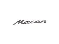 Inscriptions/Lettering Macan in Agate Grey. Rear / Boot Lid Porsche Macan 95B.2 - 95b853675R