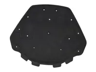 Tapis d'isolation phonique et thermique pour capot avant de Porsche 971 Panamera - 971863650 - 971 863 650