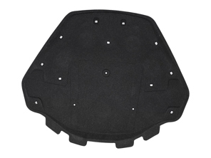Front bonnet sound/heat insulation mat. Porsche 971 Panamera - 971863650 - 971 863 650