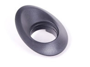 Rosette for ignition starter lock black grey LHD. Porsche 986 Boxster 1997 - 99655223502B12, 99655223504B12