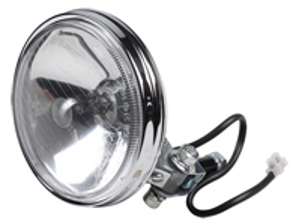 Feu antibrouillard transparent supplémentaire. Porsche 911/912 65-73 / 914 - 1695100602, 1F2001174081, 90163112101 - 1695100602