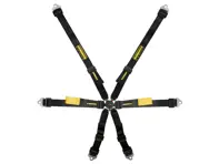 SCHROTH Enduro 2x2 FHR 6-Point adjustable race harness. Universal Fitting - 94510A-0, 94510A-2