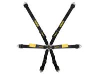 SCHROTH Enduro 2x2 FHR 6-Point adjustable race harness. Universal Fitting - 94510A-0, 94510A-2