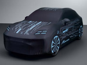 Indoor car cover “electric” Design. Macan-e  Electric (H2) 2024>> - 95C044020A - 95C044020A