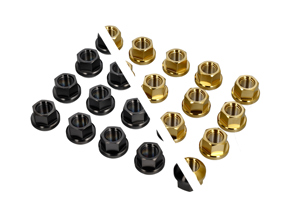 Écrous de roue en titane. Porsche 924/ 944/ 968/ 928/ 911/ 964/ 993 - N0201121