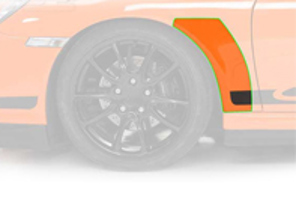 Ampliación accesorios guardabarros (delantero). Porsche 911/996 - HF996RS, ZB072, ZB072, KOT007, KOT008, ZB072, ZB072