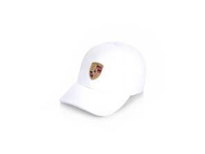 Casquette de baseball avec écusson Porsche – Essential, blanche. - WAP6100020TWCE