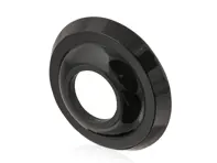 Rosone per manovella e maniglia interna, Nero. Porsche 356 Pre-A - 35653711700