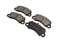 Brake pads front. Porsche 95B Macan / 9YA - 9YB Cayenne 9Y0698151T - 22469, P 65 043, P65043, 9Y0698151, 9Y0698151AR, 9Y0698151R, 9Y0698151T, 95B698151AA, 95B698151AQ