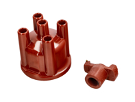 Distributor cap and rotor arm kit. Porsche 924 1977-85 - 055905225B, 113905207C - 1235522056, 50725, 1234332300