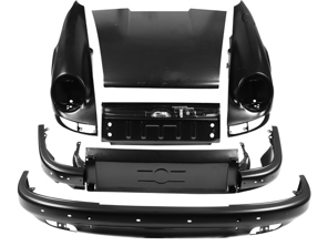 Kit de restauración o backdate. Porsche 911 1974-89 / 964 - 1682001610, 591099, 1680100100, 591010, 90151101022GRV, 1680300170, 591001, 591002, 591003, 91150501105GRV, 1684400670, 591187, 91150502102GRV, 1684400680, 591188, 91150502202GRV, 1680500200, 591025, 90150103121GRV, 1687700100, 90151105121, 90151105121, 1687700300, 90151105220, 90151105220, 1680600200, 591095, 90150502320DSK, 1684150300, 591003-3, 90150503700GRV, 90150303123, 1680300180, 90150303223, 1684100400