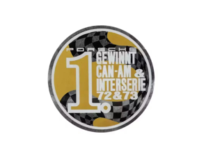 Can-Am & Interserie 72, 73 Fensteraufkleber - 91170110901