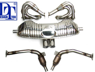 Pacchetto scarico sportivo, collettori e catalizzatori per Porsche Boxster 986 - 98622094330S, 3606308603, 3606109861