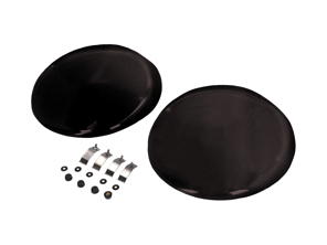 Scheinwerferglas, getöntes Abdeckungsset mit Halter. Porsche 911 / 964 - 91163192702, 91163192701, 91163192703, 91163192700, 91163111200, 91163111100, 91163111101