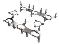 Joint de collecteur d'échappement, kit d'écrous et de boulons. Porsche996TT