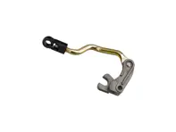 Outer door handle reverse lever. Porsche 944 / 968 - 94453726102, 94453726202