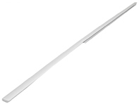 Door outer moulding trim, Chrome. Porsche 911 67-83 COUPE - 90153143127, 90153143227
