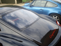 Carbon Rear Hatch / Rear Lid. Porsche 987C Cayman - 98751201101CFB, 98751201102CFB