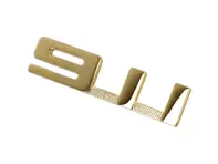 911 Heckabzeichen Gold. Porsche 911 1965-68 - 90155930522, 90155930523