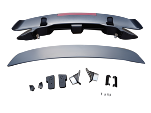 Aileron arrière Sport Design avec aileron supérieur, style 992 Turbo, pour Porsche 992 Cabriolet - 992827952D, 992827954BOK1, 992827847BG2X, 992827952G2X, 992827954OK1, 992044851, 992044851A, 992044853, 992044853A, 992827940FG2X