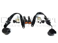 VEILIGHEIDSGORDELS - VOOR Automatisch / Inertia VERTICAAL B PIJLER STOELBEVESTIGINGSGESPEN PAAR - 92880312610, 9288031261070B, 92880312609, 92880318305, 9288031830970B, 9288031830870B