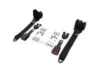 SEAT BELTS - FRONT Automatic / Inertia VERTICAL B PILLER SEAT MOUNT BUCKLES PAIR - 92880312610, 9288031261070B, 92880312609, 92880318305, 9288031830970B, 9288031830870B