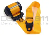 Ceintures de sécurité Cabrio avant en JAUNE. Porsche Boxster 987 - 98780303302V02, 98780303304V02, 98780303403V02, 98780303406V02