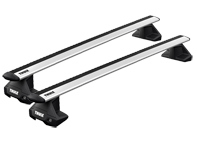 Thule Evo 150 Sistema portapacchi in alluminio per Porsche 9YA Cayenne 2019>> COUPE - 711500, 710500, 145241