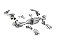 Système d'échappement sport Milltek avec by-pass GPF/OPF, sorties d'échappement GT-115 polies. Porsche 718 Boxster / Cayman 2020>> - 982251053E, 982251053K, 982251053F, 982251053H, 982251053D, 982251053G, 982254351B, 982254351L, 982254351AA, 982254351P, 982254351R, 982254350B, 982254350L, 982254350AA, 982254350P, 982254350R - SSXPO184