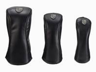 Golf Glub Covers With Porsche Crest. Set of 3