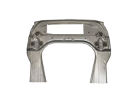 Front Floor / Suspension Mount with air con cut-out. Porsche 911 1974-89 - 91150195500, 91150195501, 91150195500GRV, 91150158003 - PP200C, P200C